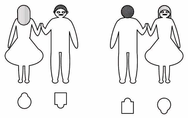 A Couple Touching